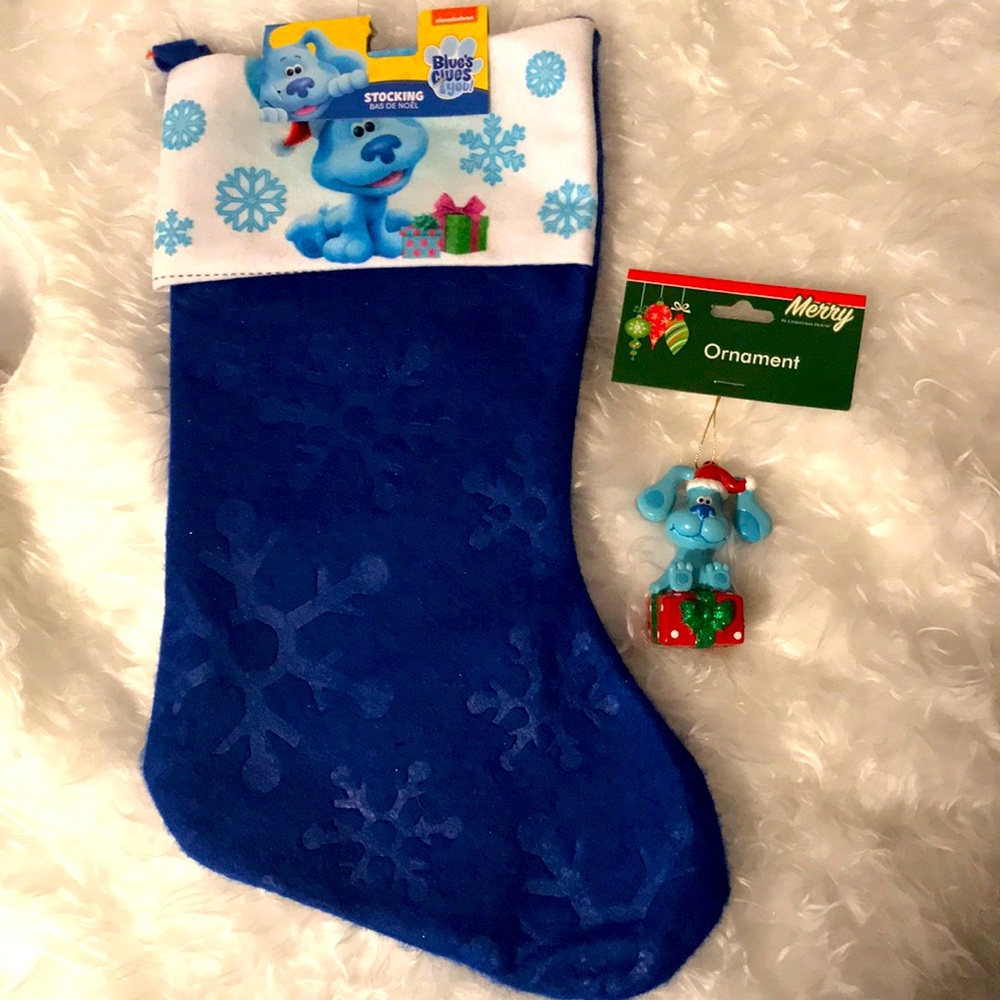 Bundle Blues Clues Stocking & Ornament